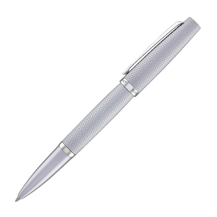 Diplomat Viper Rollerball Pen in Silver Guilloche