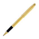 Cross Century II Selectip Rollerball Pen in Polished 23K Gold-Plated Engraved Diamond Pattern