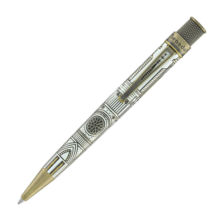 Retro 51 Tornado Metalsmith Rollerball Pen in Cathedral