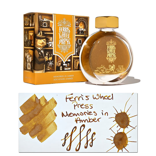 Ferris Wheel Press Bottled Ink in Memories in Amber - 38 mL