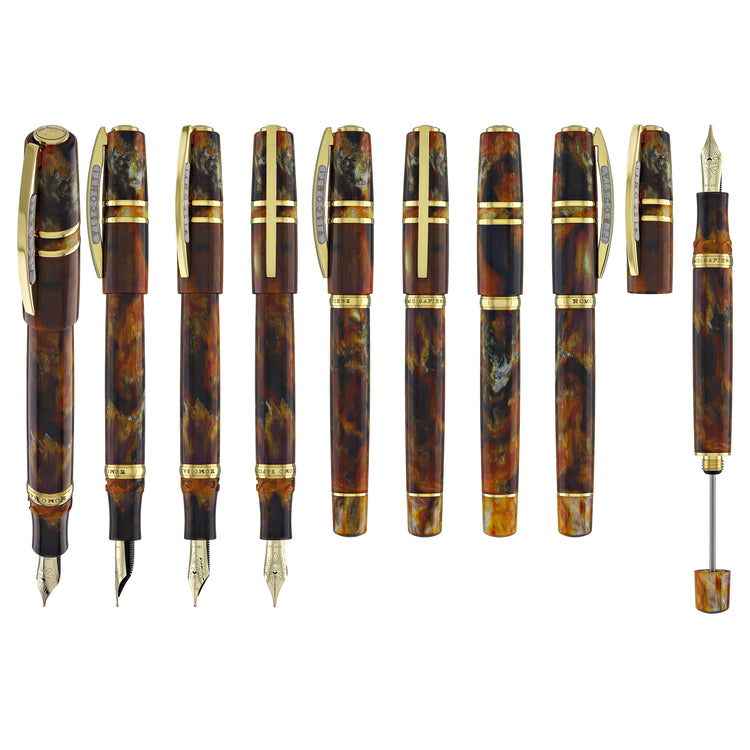 Visconti Homo Sapiens Nebula Fountain Pen in Orion - Limited Edition