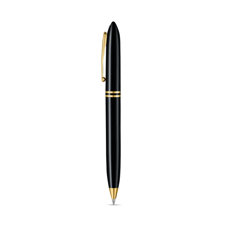 Sheaffer Balance III E893 Ballpoint Pen in Glossy Black & Gold Trims