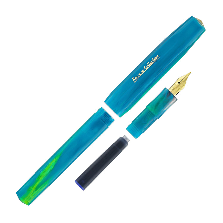 Kaweco Sport Fountain Pen in Marble Ocean