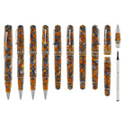 Leonardo Momento Zero Rollerball Pen in Lava e Cenere