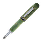 Conklin 1898 Stabilized Wood Fountain Pen in Matte Green with Chrome Trim - Limited Edition