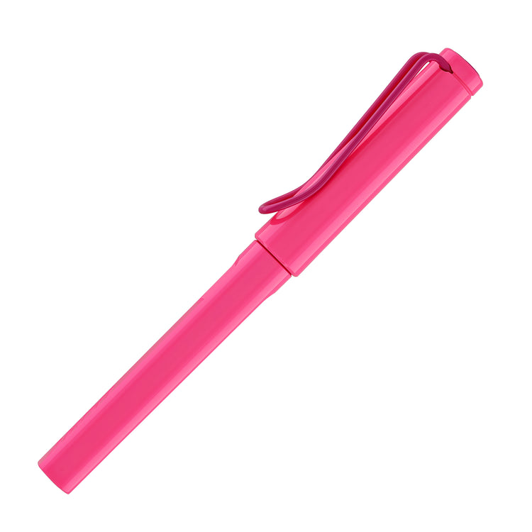 Lamy Safari Fountain Pen in Neon Pink