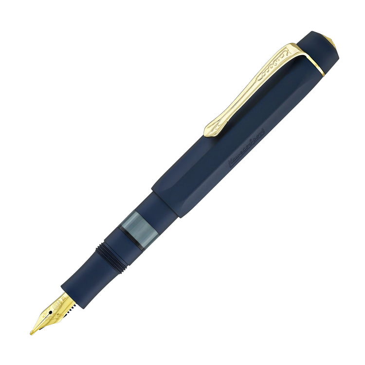 Kaweco Piston Sport AL Fountain Pen in Solo Navy/Gold