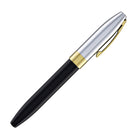 Sheaffer Legacy Rollerball Pen in Black Lacquer with Chrome Cap 14kt Gold PVD