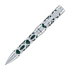 Conklin Endura Deco Crest Ballpoint Pen in Green with Chrome Trim