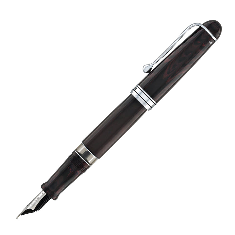 Aurora 88  Fountain Pen in Ebonite Magenta - 18K Gold