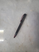 Misfit Item 0073 Monteverde Impressa Ballpoint Pen in Gunmetal with Red Trim
