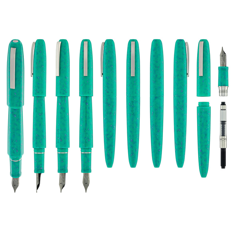 Scribo Piuma Pulsar Fountain Pen in Gea
