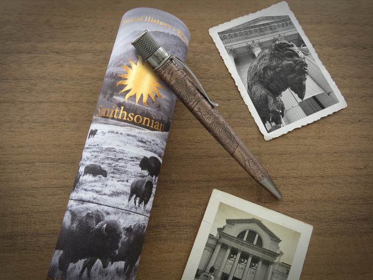 Retro 51 Tornado Smithsonian Rollerball Pen in Bison: Standing Strong