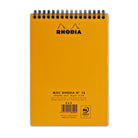 Rhodia Wirebound Paper Notebook in Orange - 5.8 x 8.3