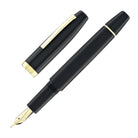 Scribo Flow Fountain Pen in Origine with Yellow Gold Trim