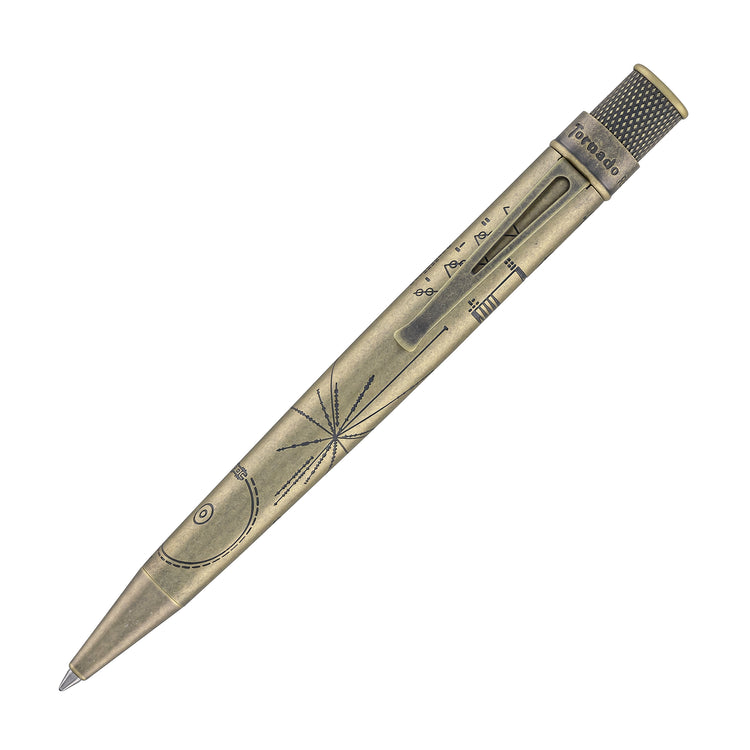 Retro 51 Tornado Rollerball Pen in Voyager Golden Record Limited Edition