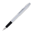 Cross Foundry Fountain Pen in Polished Chrome with Polished Chrome Appointments - Medium Nib