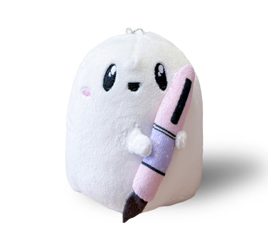 Esterbrook x Sweet Kawaii Design Pastel Halloween Plushy in Boo-Anne Ghost