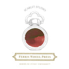 Ferris Wheel Press Bottled Ink in Scarlet Studio - 10 mL