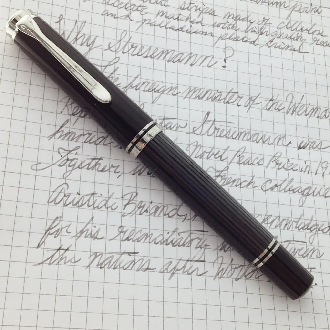 Pelikan Souverän 805 Stresemann Fountain Pen Review
