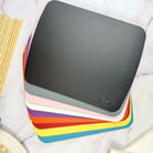 Girologio Repurposed Leather Travel Mat in Black