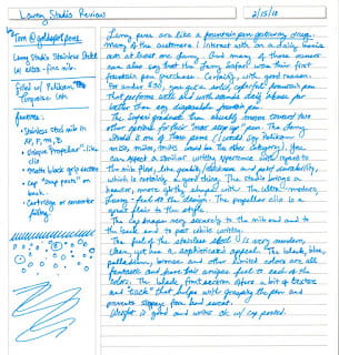 Lamy Studio Stainless Steel Fountain Pen Review