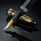 Sheaffer Balance III E893 Fountain Pen in Glossy Black & Gold Trims