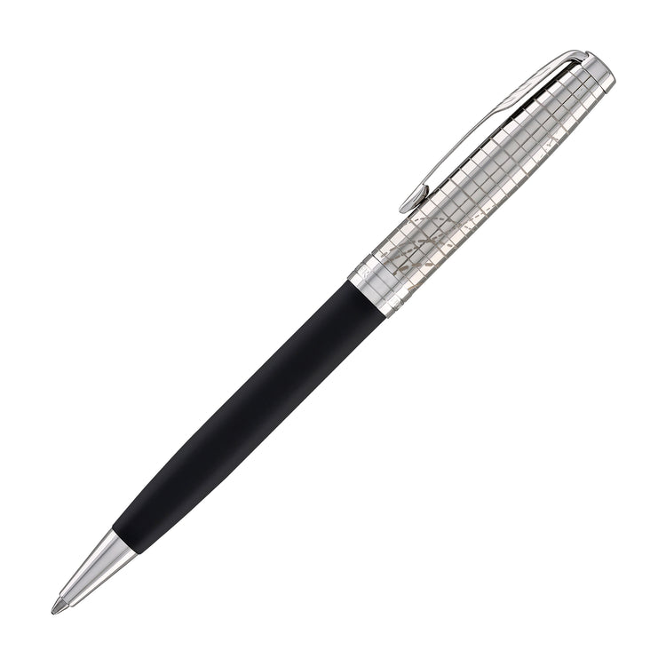 Parker Sonnet Premium Ballpoint Pen in Legacy of Flight with Chrome Trim