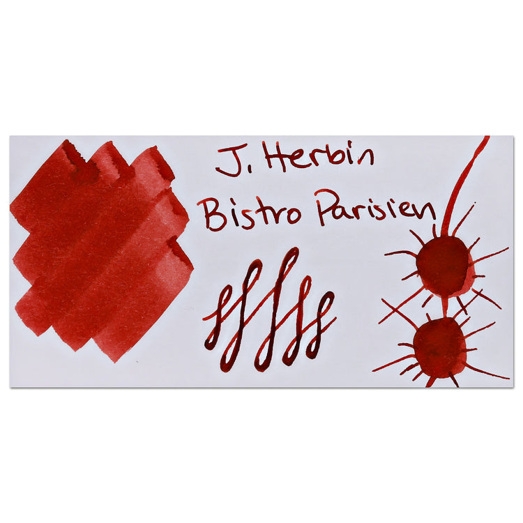 J. Herbin Paris Ink in Bistro Parisien (Garnet) - 30ml