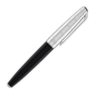 Caran d'Ache Leman Fountain Pen in Damier Gift Set with Leather Case - Special Edition