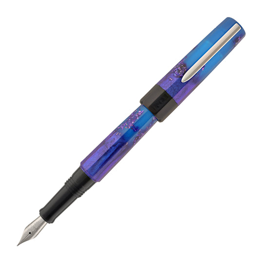 Benu Euphoria Fountain Pen in Scent of Irises (Ultramarine Blue Glow)