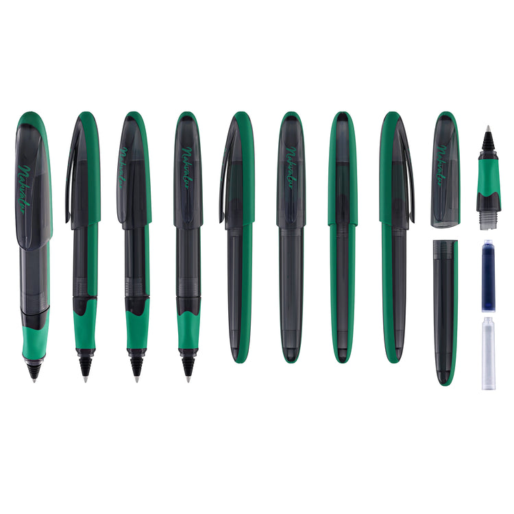 Nahvalur Triad Rollerball Pen in Verdant