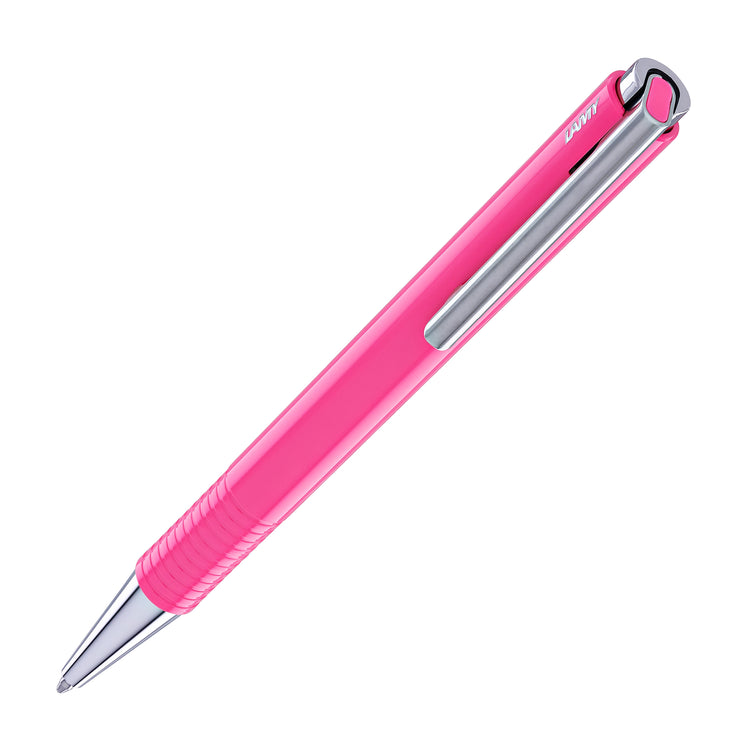 Lamy Logo M+ Ballpoint Pen in Neon Pink