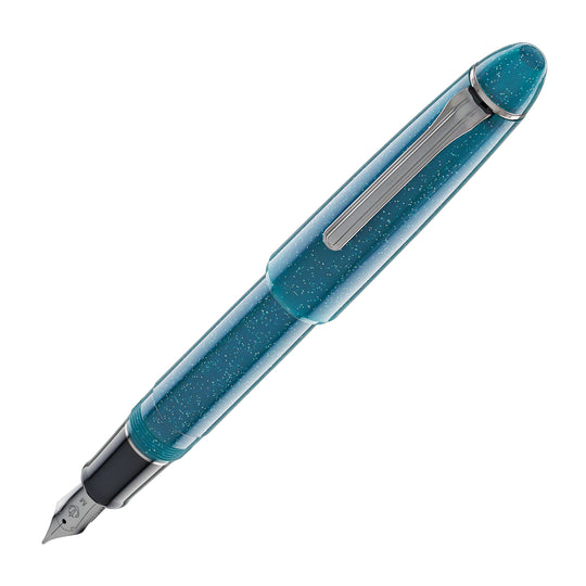 Sailor 1911 Casual L Galaxy Fountain Pen in Meteorite Moss, Black IP