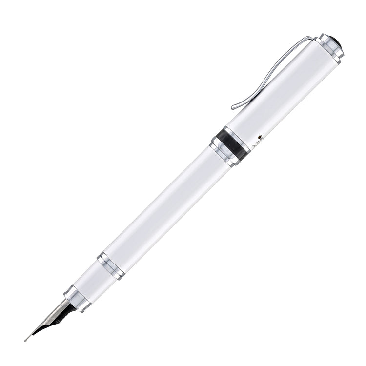 Monteverde Innova Fountain Pen in 2026 Cloud Dancer in Chrome Trim - Limited Edition