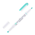 Zebra Mildliner Dual-Tip Highlighter in Blue Green