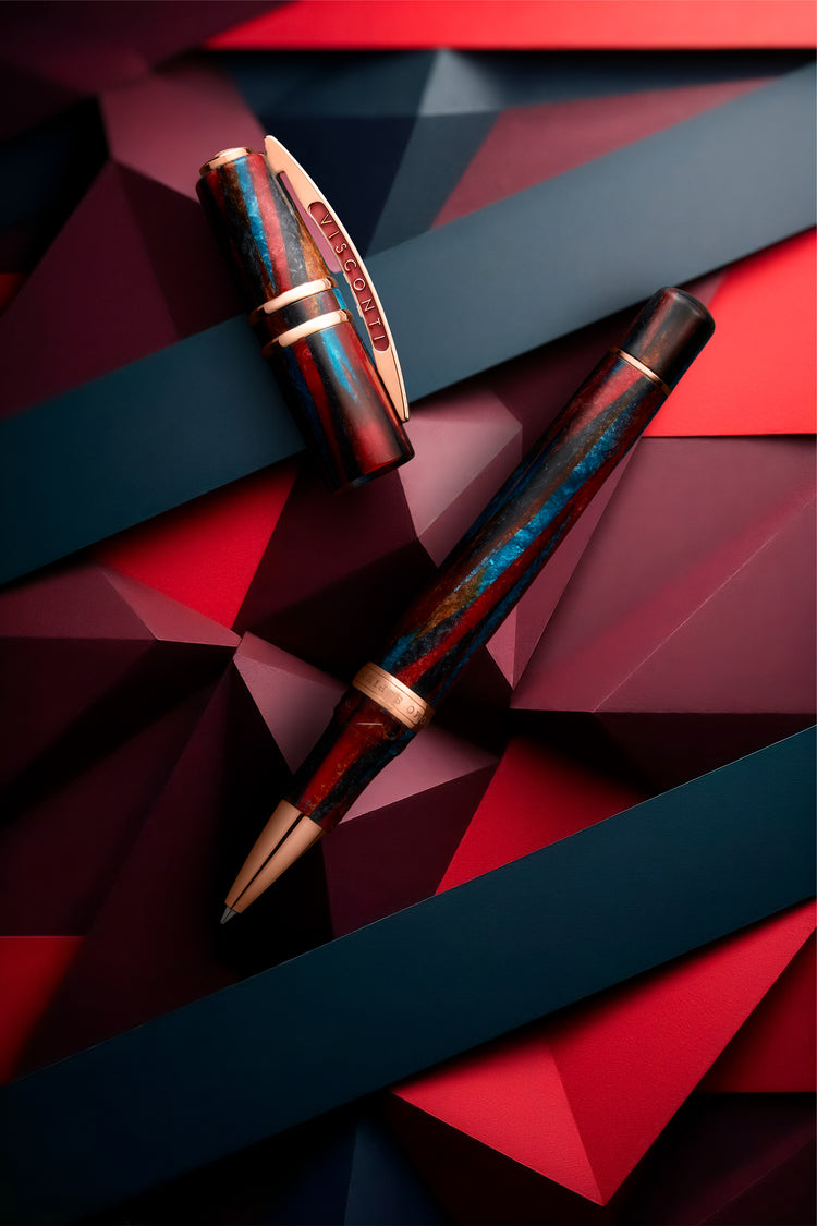 Visconti Homo Sapiens Rollerball Pen in Legacy Celluloid - Limited Edition
