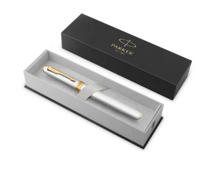 Parker Meridian Fountain Pen in Chrome - Fine