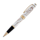 Cross Bailey Zodiac Year of the Horse Selectip Rollerball Pen in White Lacquer with Roee Gold Plated Appointments