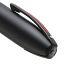 Sheaffer Icon Rollerball Pen in Matte Black Lacquer with Red PVD Trim