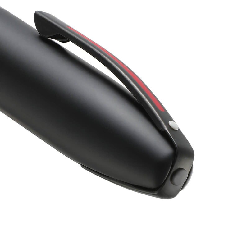 Sheaffer Icon Rollerball Pen in Matte Black Lacquer with Red PVD Trim