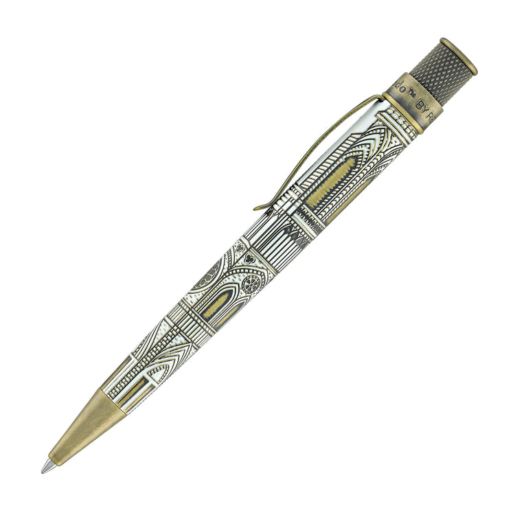 Retro 51 Tornado Metalsmith Rollerball Pen in Cathedral