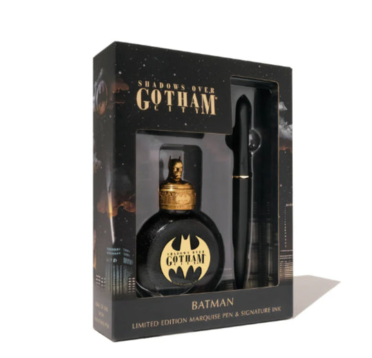 Ferris Wheel Press x Batman Marquise Fountain Pen and 38ml Ink Set