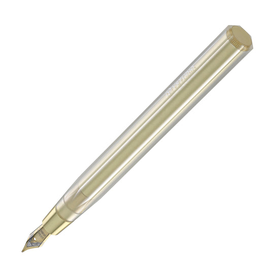 ystudio Glamour Evolve Elemental Dip Pen in Brass Gold
