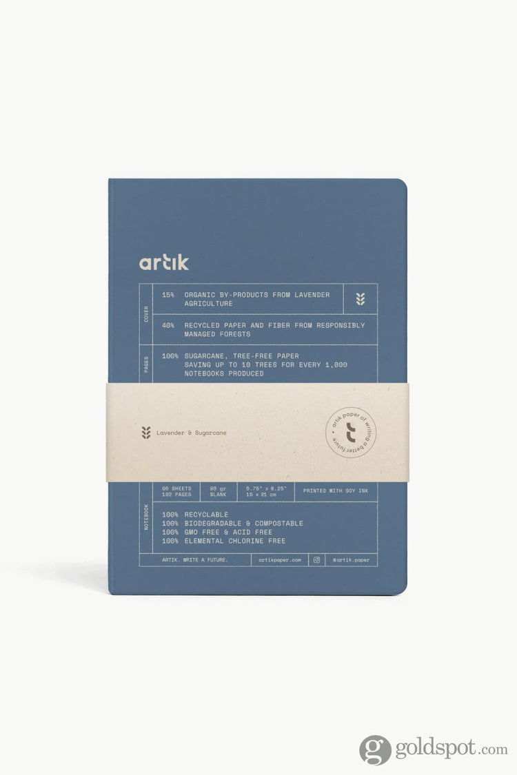 Artik A5 Notebook in Lavender Blank Notebooks Journals