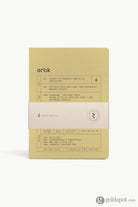 Artik A5 Notebook in Olive Blank Notebooks Journals