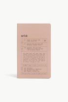 Artik Pack Of 2 Singer Sewn Notebooks in Almond Notebooks Journals
