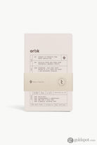 Artik Pack Of 2 Singer Sewn Notebooks in Grape Lined Notebooks Journals