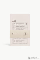 Artik Pack Of 2 Singer Sewn Notebooks in Grape Blank Notebooks Journals
