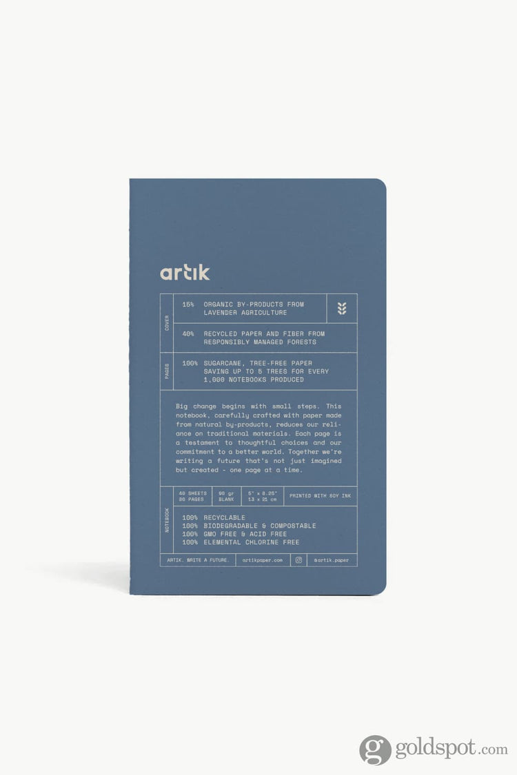 Artik Pack Of 2 Singer Sewn Notebooks in Lavender Notebooks Journals